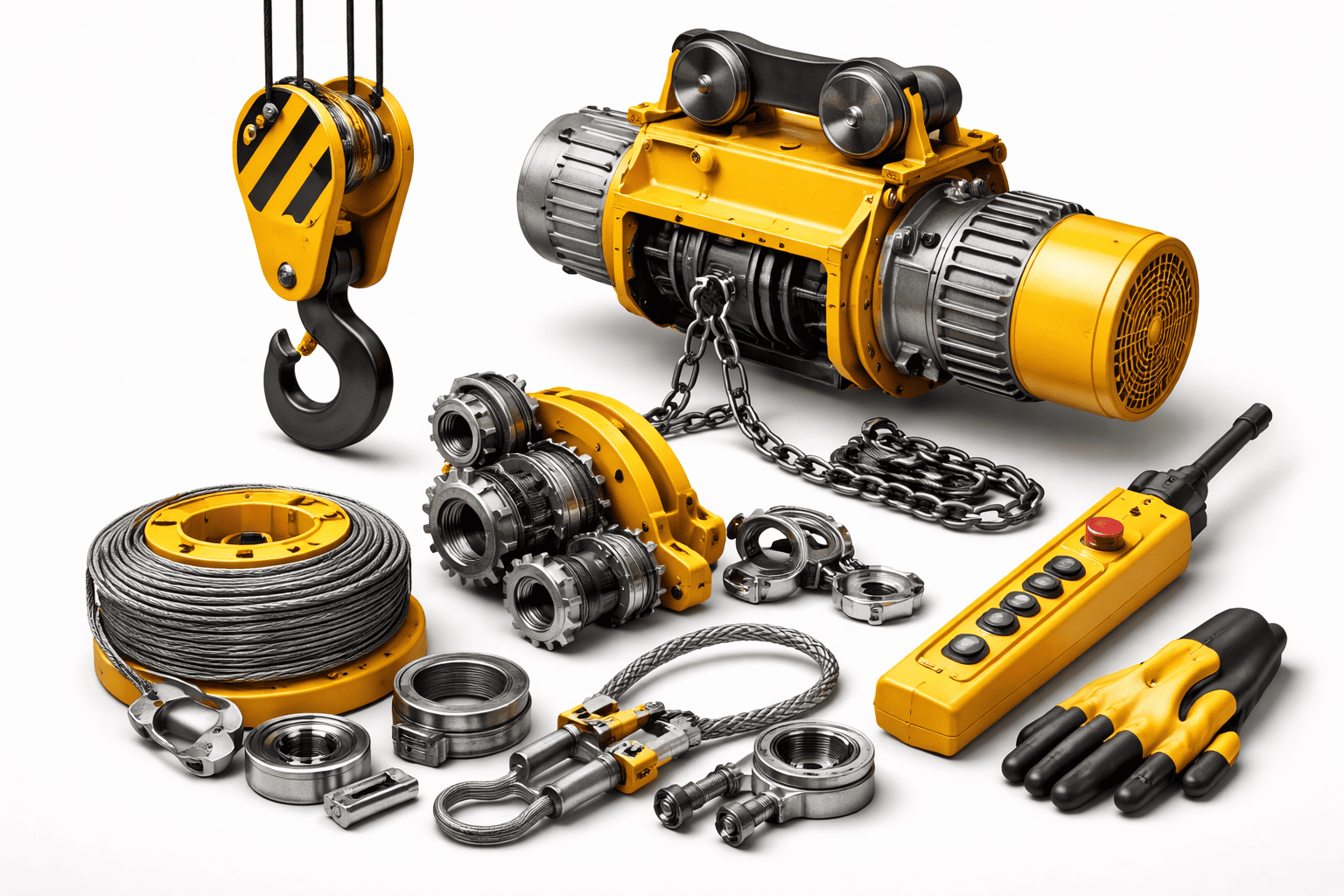 Kategori Sparepart Hoist Crane - PT Qiao Xing Industry