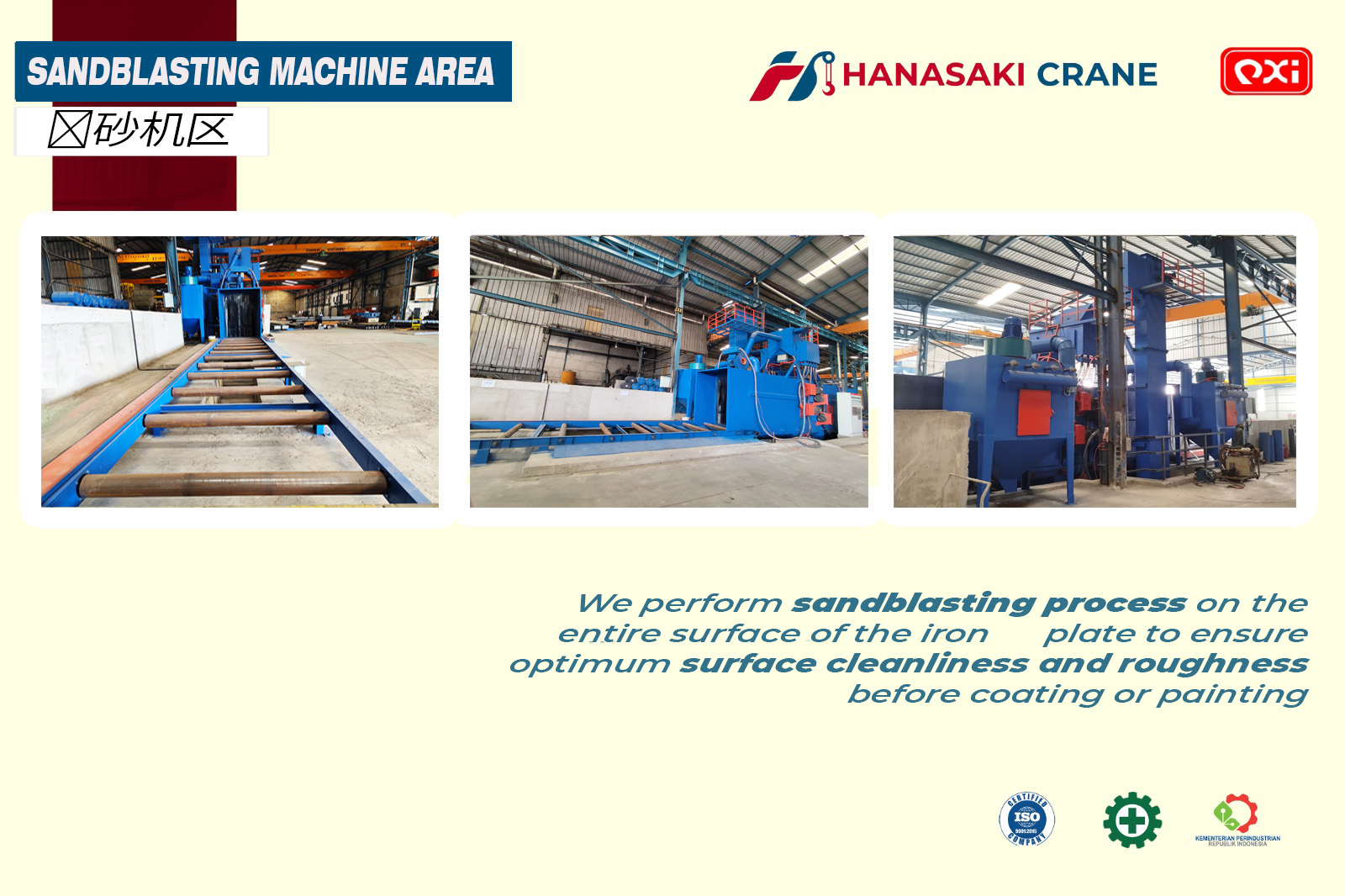Area Mesin Sanblasting