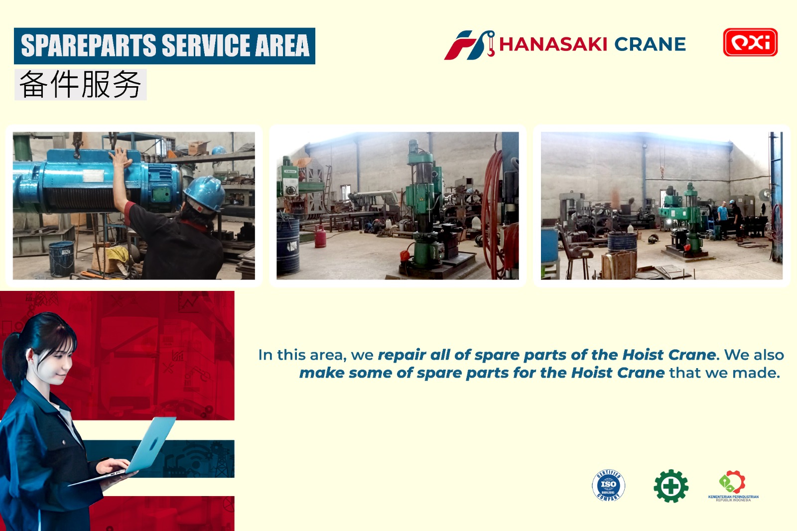 Area Servis dan Suku Cadang