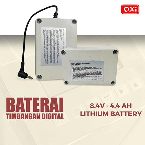 Aki Accu Kering Baterai Timbangan Digital 8V 4Ah