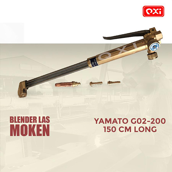CUTTING TORCH STANG LAS BLENDERPOTONG Model Tekan YAMATO G02-200 150Cm