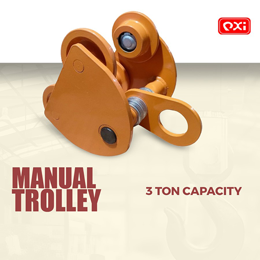 MANUAL TROLLEY 1-3 TON / Manual Plain Trolley