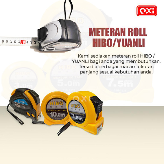 Meteran Roll HIBO - Measuring Tape