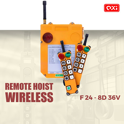 Remote Wireless Hoist Crane Push Button 380V