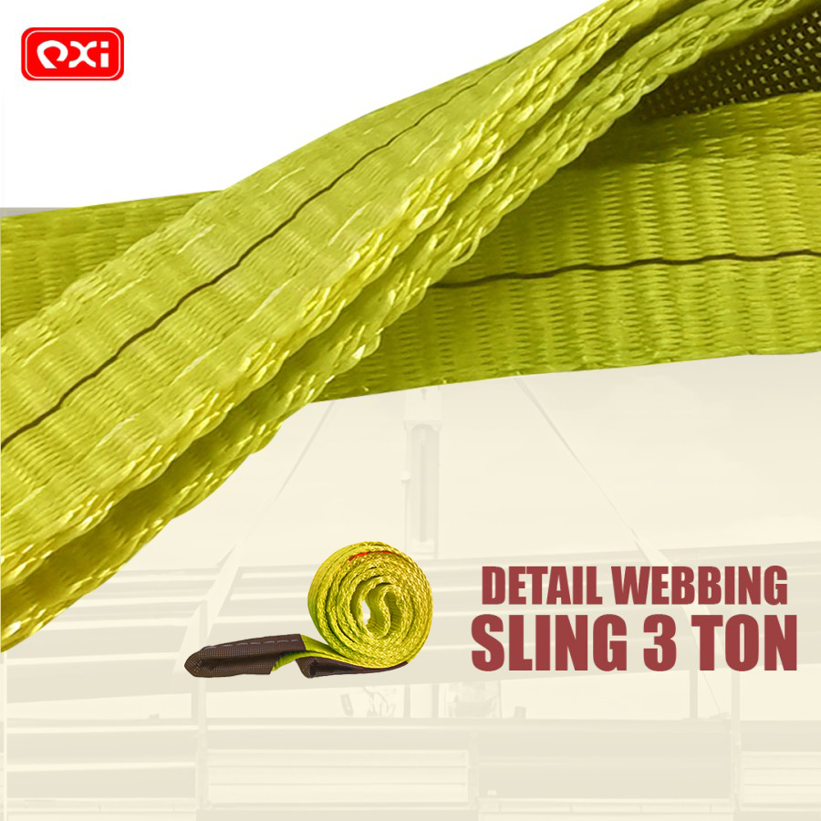Webing Sling / Tali Angkat 3 Ton - 4 METER